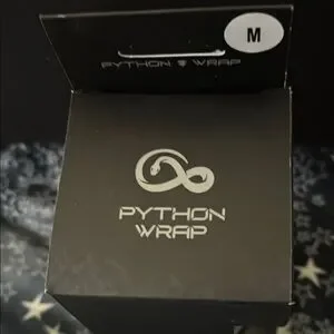 Python | Other | Python Wrap Medium Compression Wrap In Black And White ...